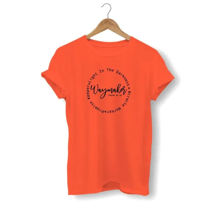 Christian TShirt br Way Maker Miracle Worker Lords Guidance Earrings