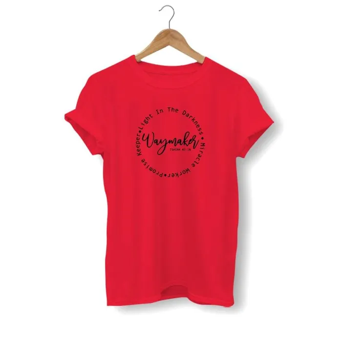 Christian TShirt br Way Maker Miracle Worker Lords Guidance Earrings