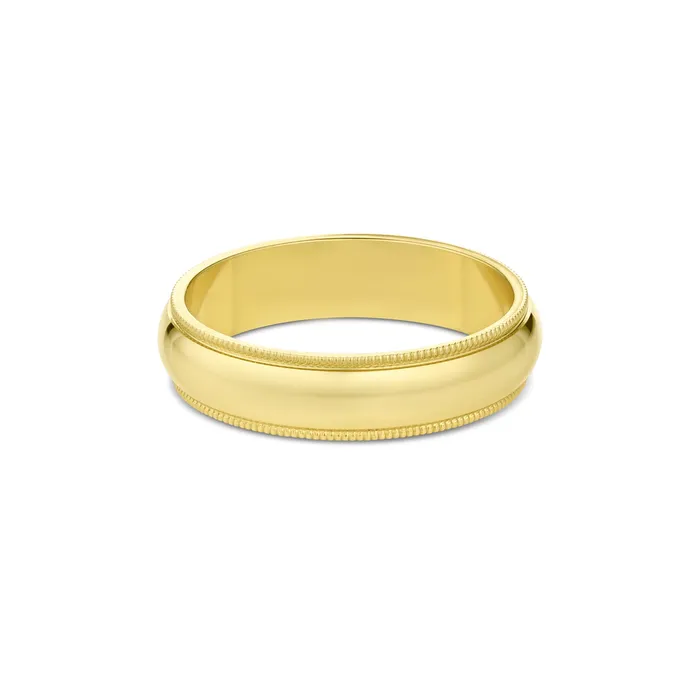 Consider Bridal Rings The Milgrain Band