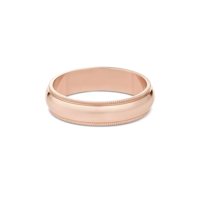 Consider Bridal Rings The Milgrain Band