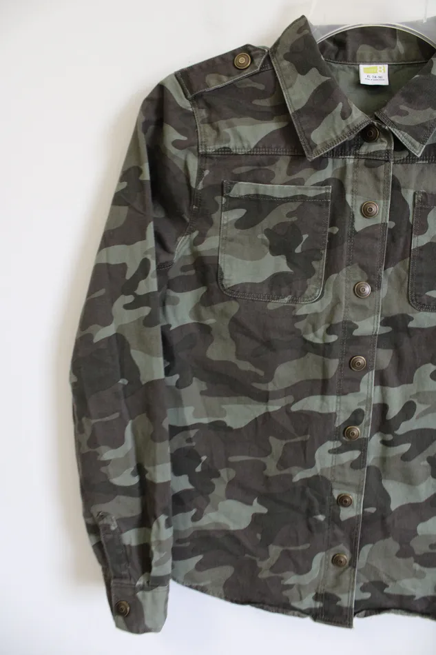 Crazy 8 Camo Button Up Jacket 1416 Crazy 8 Earrings