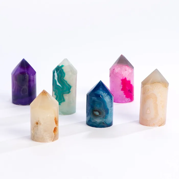 Cylinders Agate GEOCENTRAL Earrings