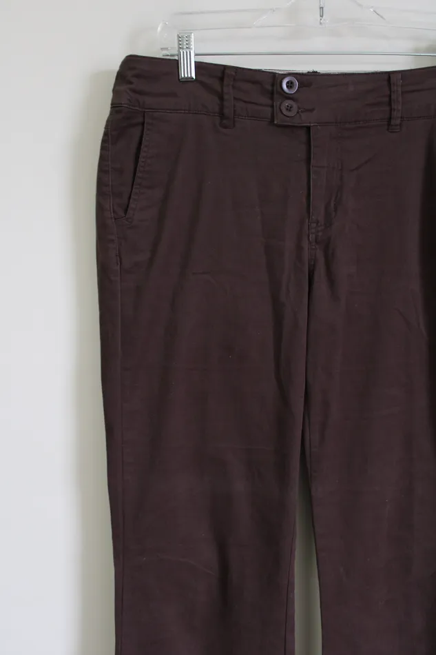 Department Of Peace Department Of Peace Brown Straight Leg Pant 10 Necklaces