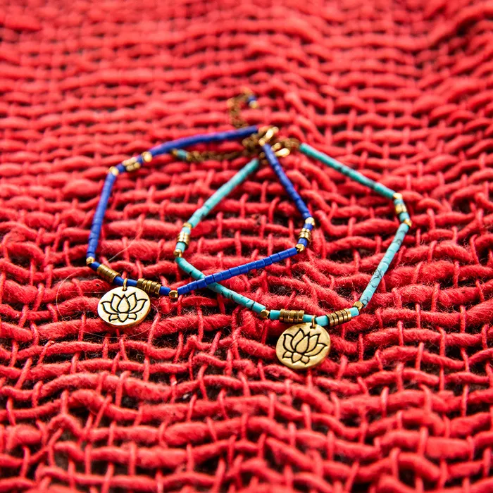DharmaCrafts Bracelets Brass Lotus Bracelet
