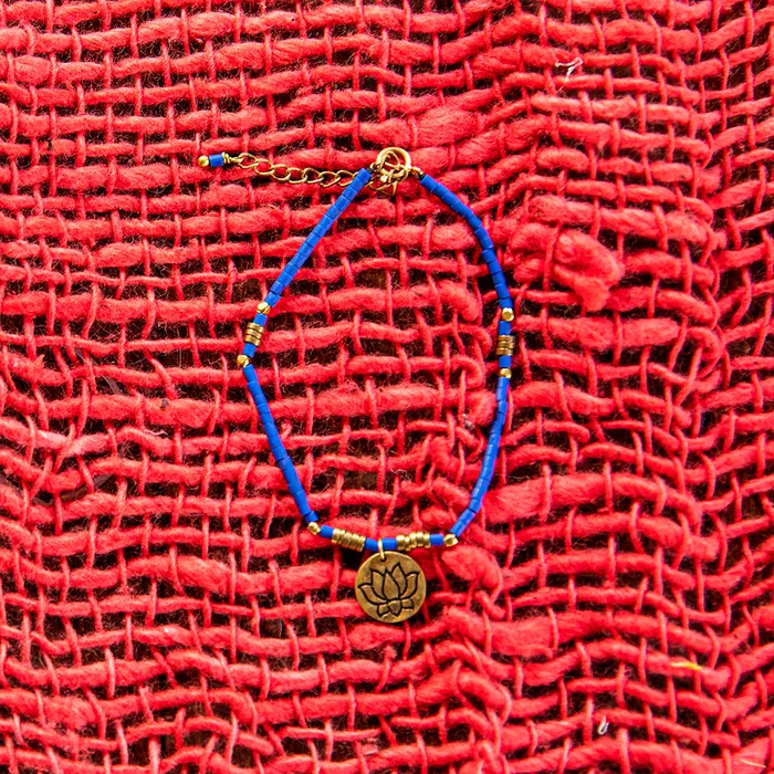 DharmaCrafts Bracelets Brass Lotus Bracelet