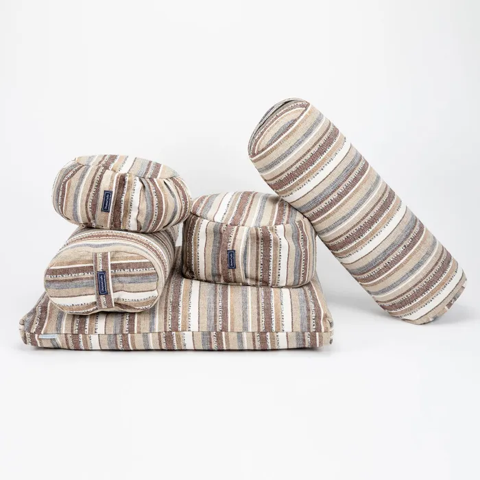 DharmaCrafts Earrings Mineral Stripe Bolster