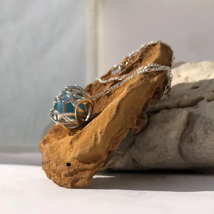 DharmaCrafts Lotus Pendant Necklace Necklaces