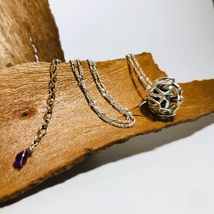 DharmaCrafts Lotus Pendant Necklace Necklaces