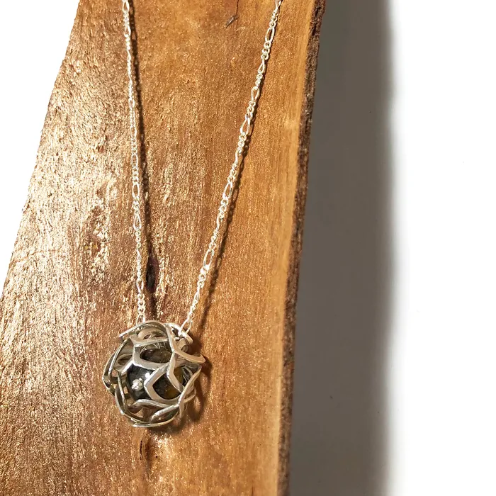 DharmaCrafts Lotus Pendant Necklace Necklaces
