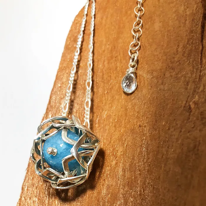 DharmaCrafts Lotus Pendant Necklace Necklaces