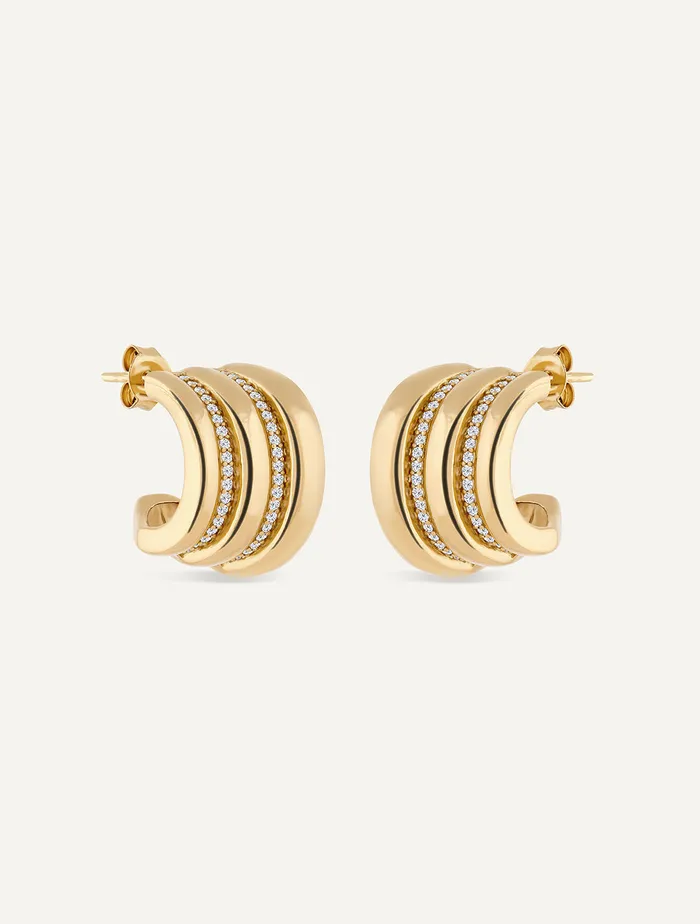 DIVINE HOOPS Maison Dore Earrings