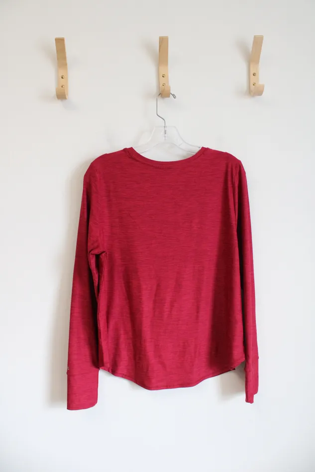 DSG Earrings DSG Red Long Sleeved Shirt L