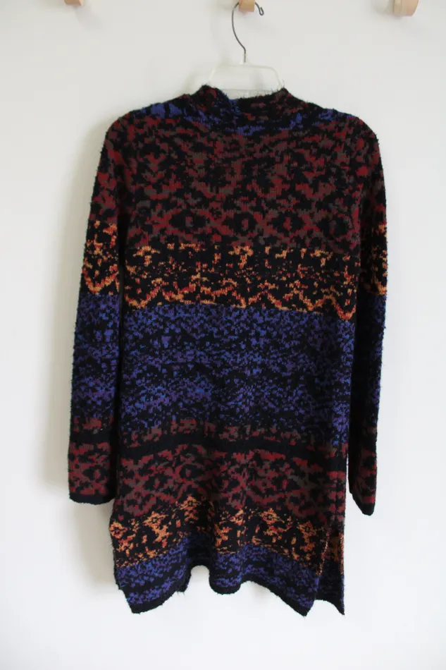 Earrings 99 Jane Street 99 Jane Street Long Multicolored Knit Cardigan M