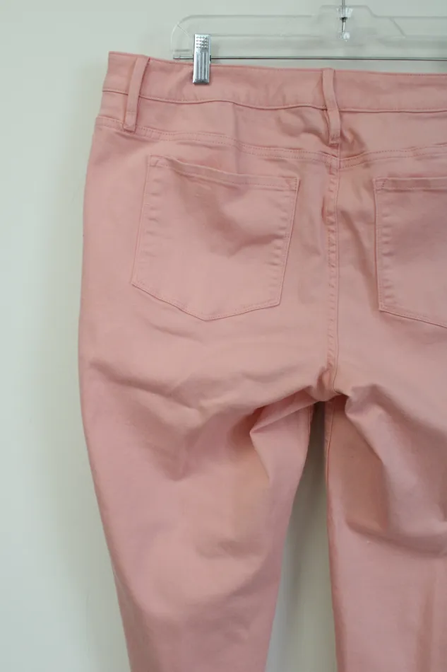 Earrings ana ana Skinny Ankle Pink Denim Jeans 16