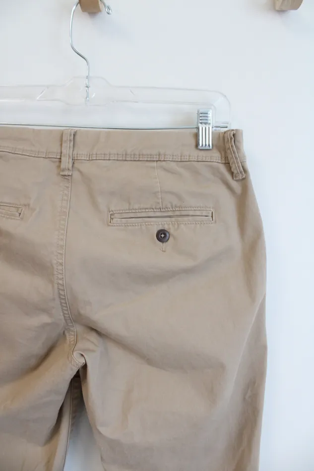 Earrings Aeropostale Slim Straight Khaki Pants 28X30 Aeropostale