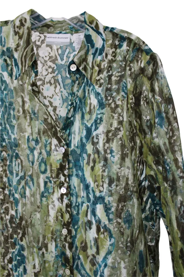 Earrings Alfred Dunner Green Top 14 Petite Alfred Dunner