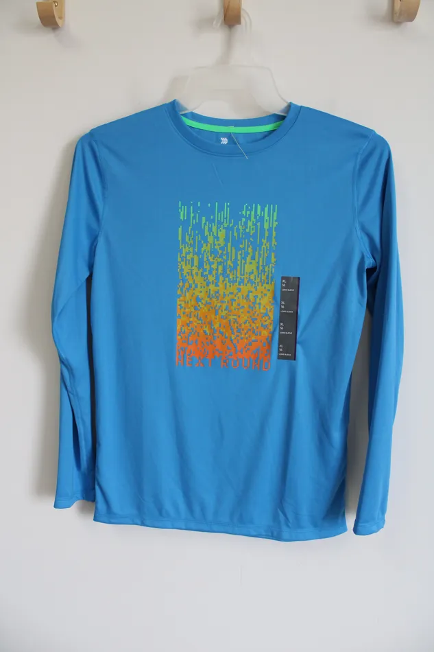 Earrings All In Motion NEW All In Motion Blue Long Sleeved Shirt Youth XL 16 Earrings All In Motion NEW All In Motion Blue Long Sleeved Shirt Youth XL 16