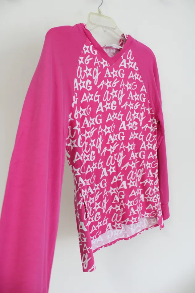 Earrings American Girl American Girl Pink Hoodie Top Youth XL 1820