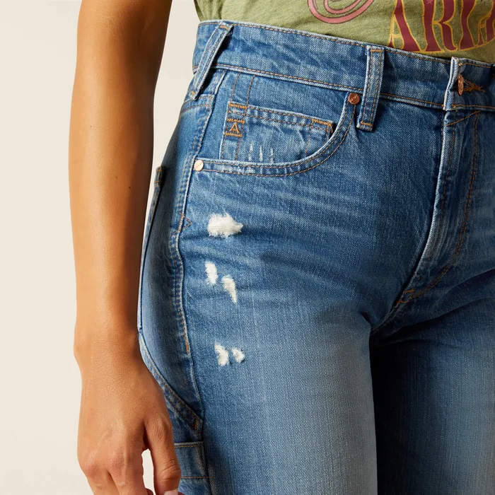 Earrings ARIAT WOMENS ULTRA HIGH RISE TOMBOY CARPENTER ALASKA STRAIGHT JEAN ARIAT CLOTHING