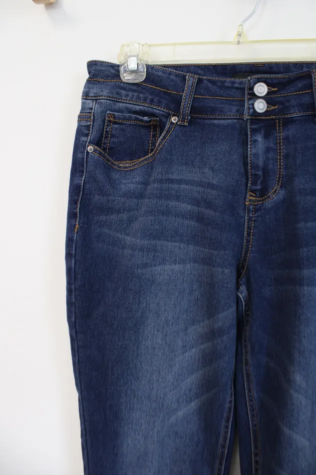 Earrings Attention Attention Dark Wash Jeans 10