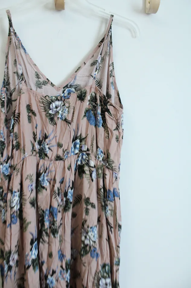 Earrings Biu Biu NEW Biu Biu Pink Tropical Print Dress XL
