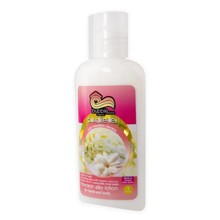 Earrings BUBBLESHACK Bubble Shack Pikake Lei Mini Lotion Loofah Soap Gift Set