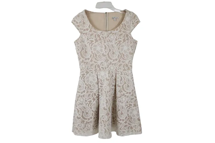 Earrings Charlotte Russe Nude Lace Dress S Charlotte Russe
