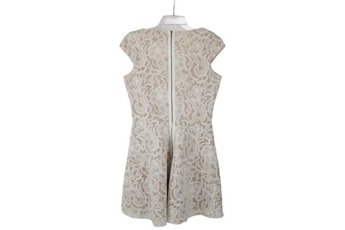 Earrings Charlotte Russe Nude Lace Dress S Charlotte Russe