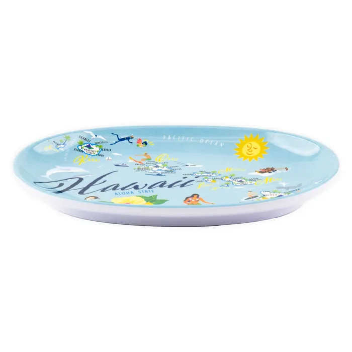 Earrings COPELANDGALLEY Galleyware Hawaii Melamine Tidbit Trays 4Pack