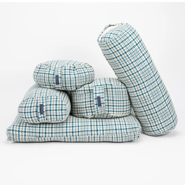 Earrings DharmaCrafts Houndstooth Plaid Bolster COVER ONLY