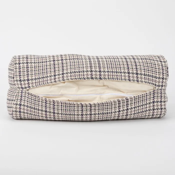 Earrings DharmaCrafts Houndstooth Plaid Bolster COVER ONLY