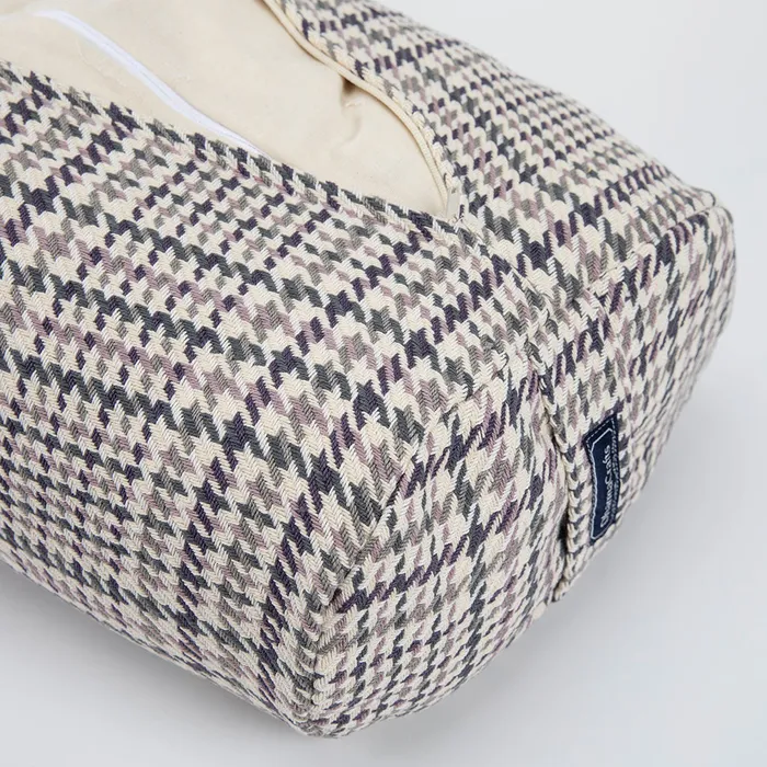 Earrings DharmaCrafts Houndstooth Plaid Bolster COVER ONLY