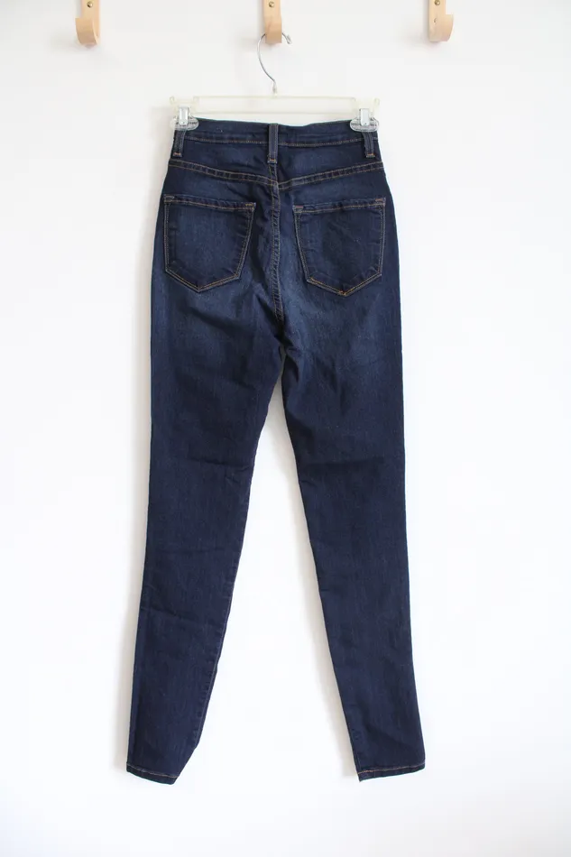 Earrings Fashion Nova Fashion Nova Dark Wash Skinny Jeans 1
