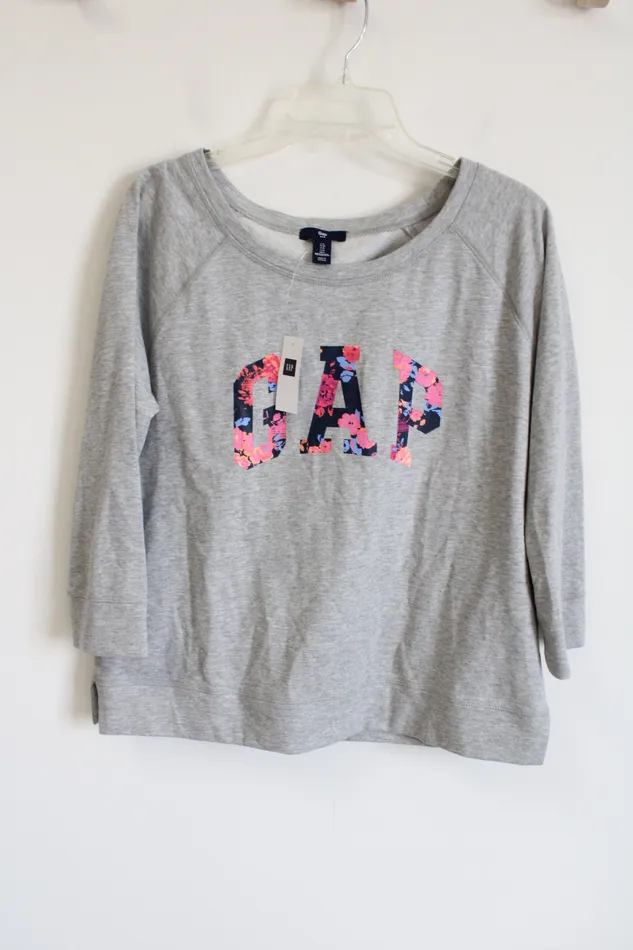Earrings Gap NEW Gap Gray Sweatshirt L