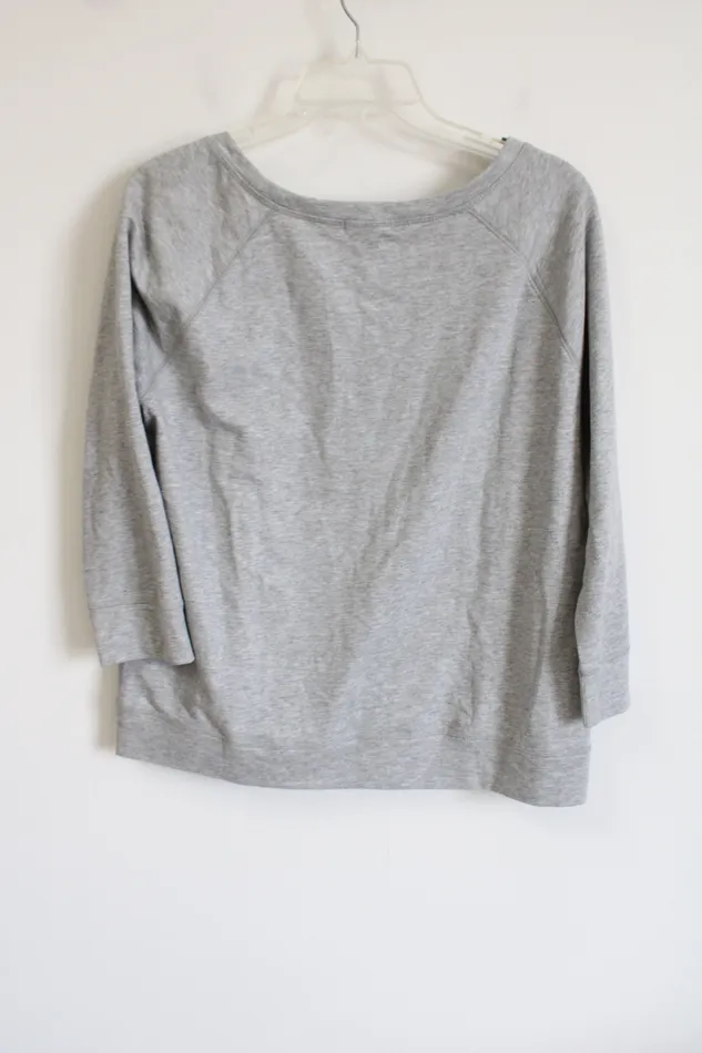 Earrings Gap NEW Gap Gray Sweatshirt L