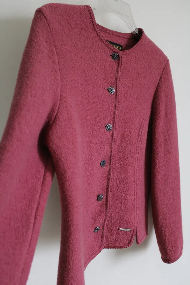 Earrings Geiger Geiger Tyrol Pink Wool Jacket 42 L