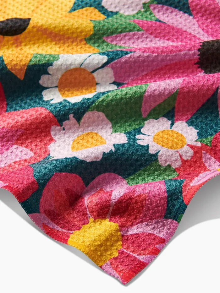 Earrings Geometry Geometry Wild Blooms Tea Towel