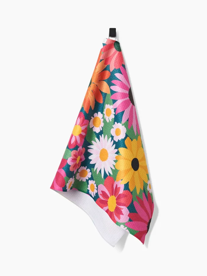 Earrings Geometry Geometry Wild Blooms Tea Towel
