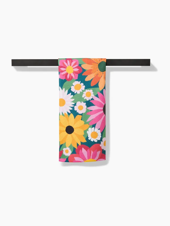 Earrings Geometry Geometry Wild Blooms Tea Towel