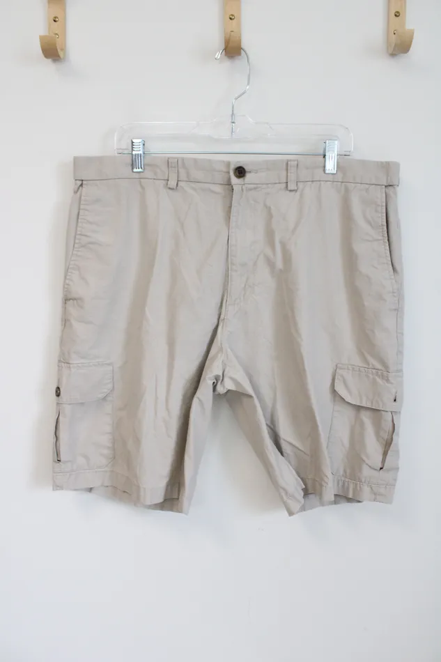 Earrings Haggar Khaki Cargo Shorts 38 Haggar