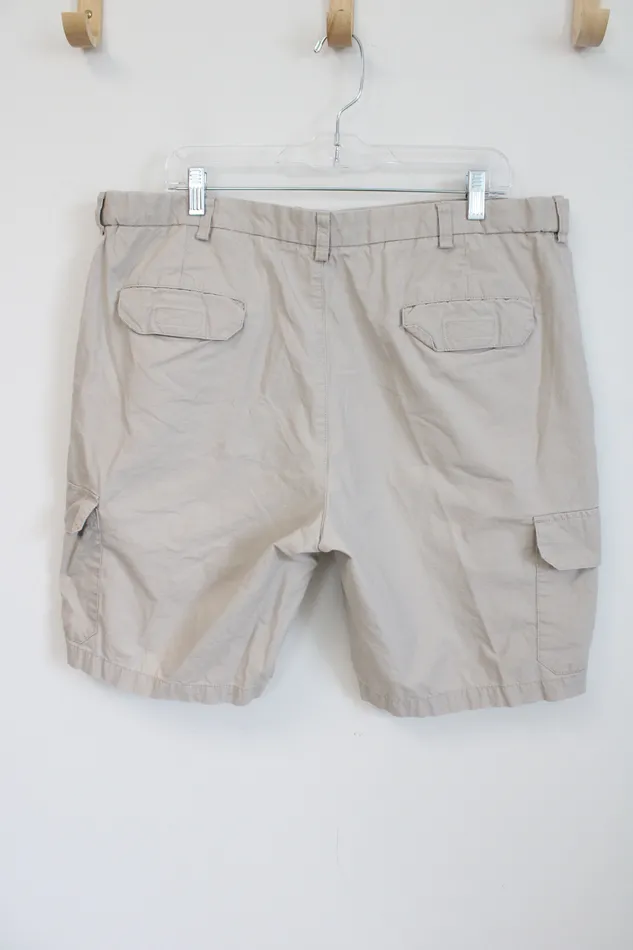 Earrings Haggar Khaki Cargo Shorts 38 Haggar