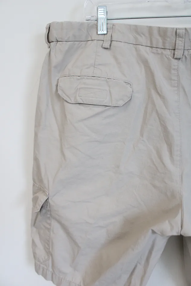 Earrings Haggar Khaki Cargo Shorts 38 Haggar