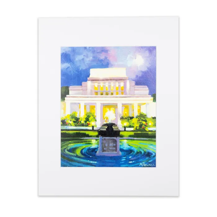 Earrings Holiness to the Lord Matted Print by Antoinette Powell 11x14 PCCBUYDIRECT