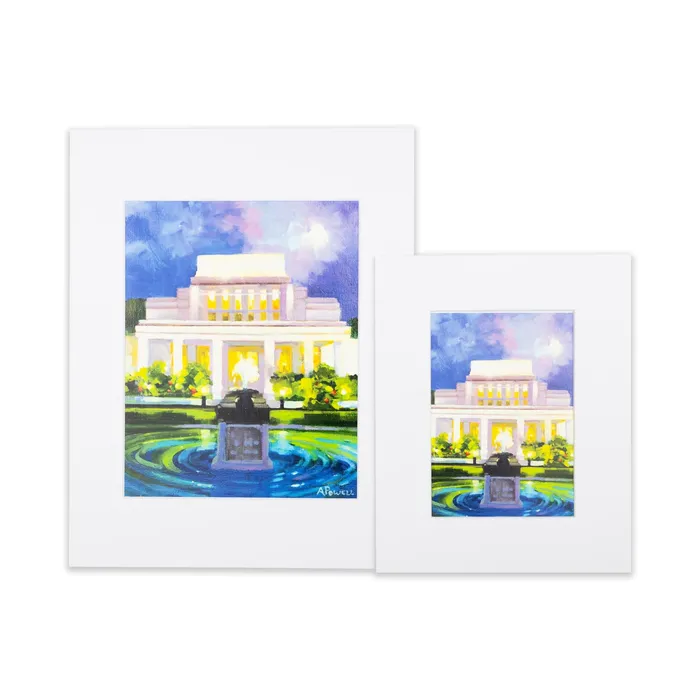 Earrings Holiness to the Lord Matted Print by Antoinette Powell 11x14 PCCBUYDIRECT
