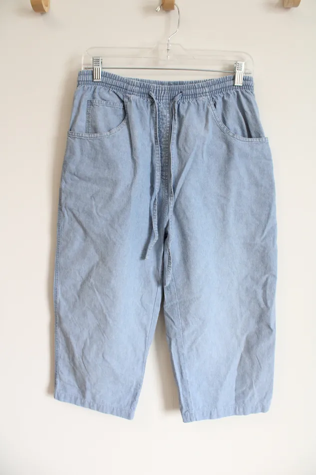 Earrings Jenny Buchanan Denim Capri Pants S Jenny Buchanan