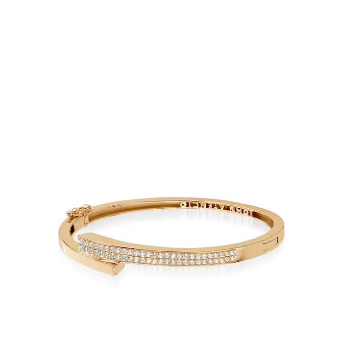 Earrings John Atencio Orion Pivot Pave Diamond Cuff