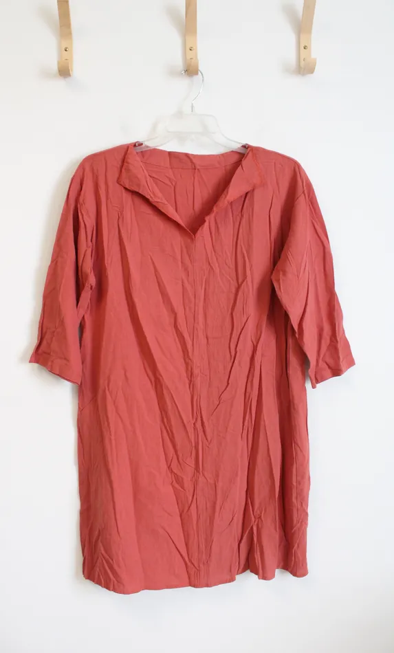 Earrings Jubilee Thrift Orange 34 Sleeve Dress XL