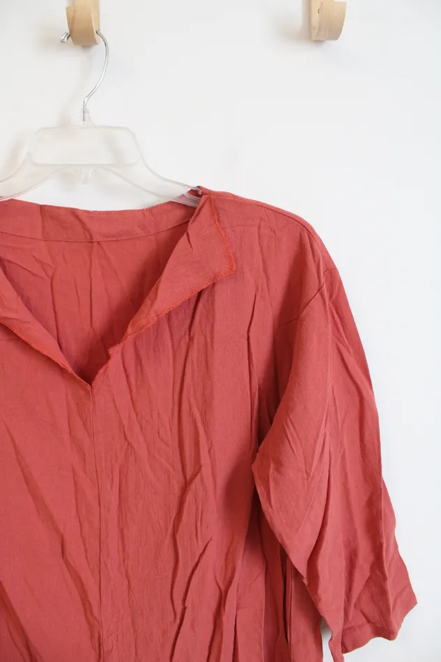 Earrings Jubilee Thrift Orange 34 Sleeve Dress XL