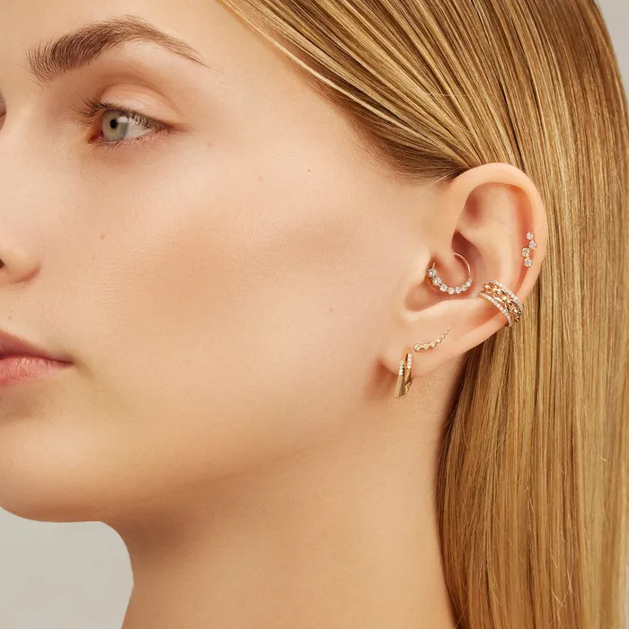 Earrings Kismet by Milka Chain ReactionCuff Earring