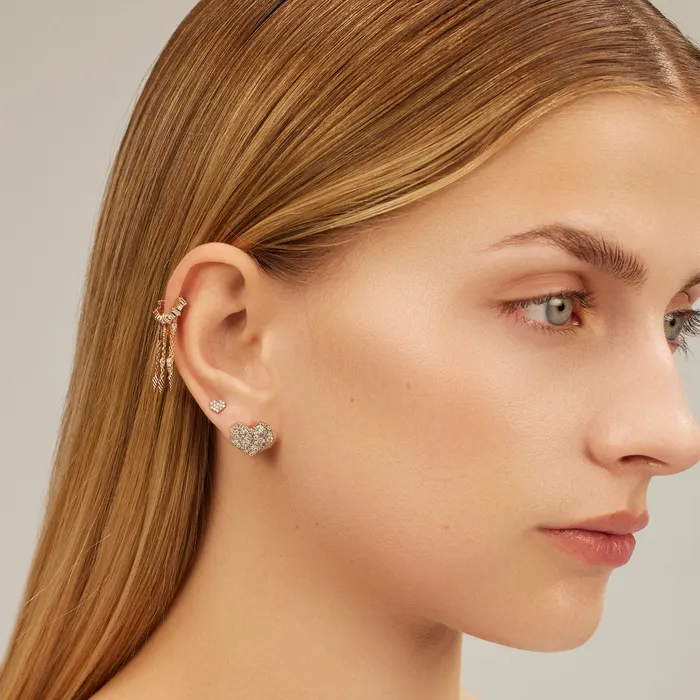 Earrings Kismet by Milka Raina Hoop Piercing